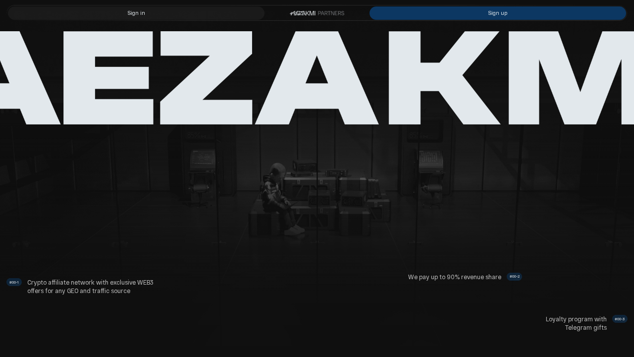 Screenshot of aezakmipartners.com captured during the scan