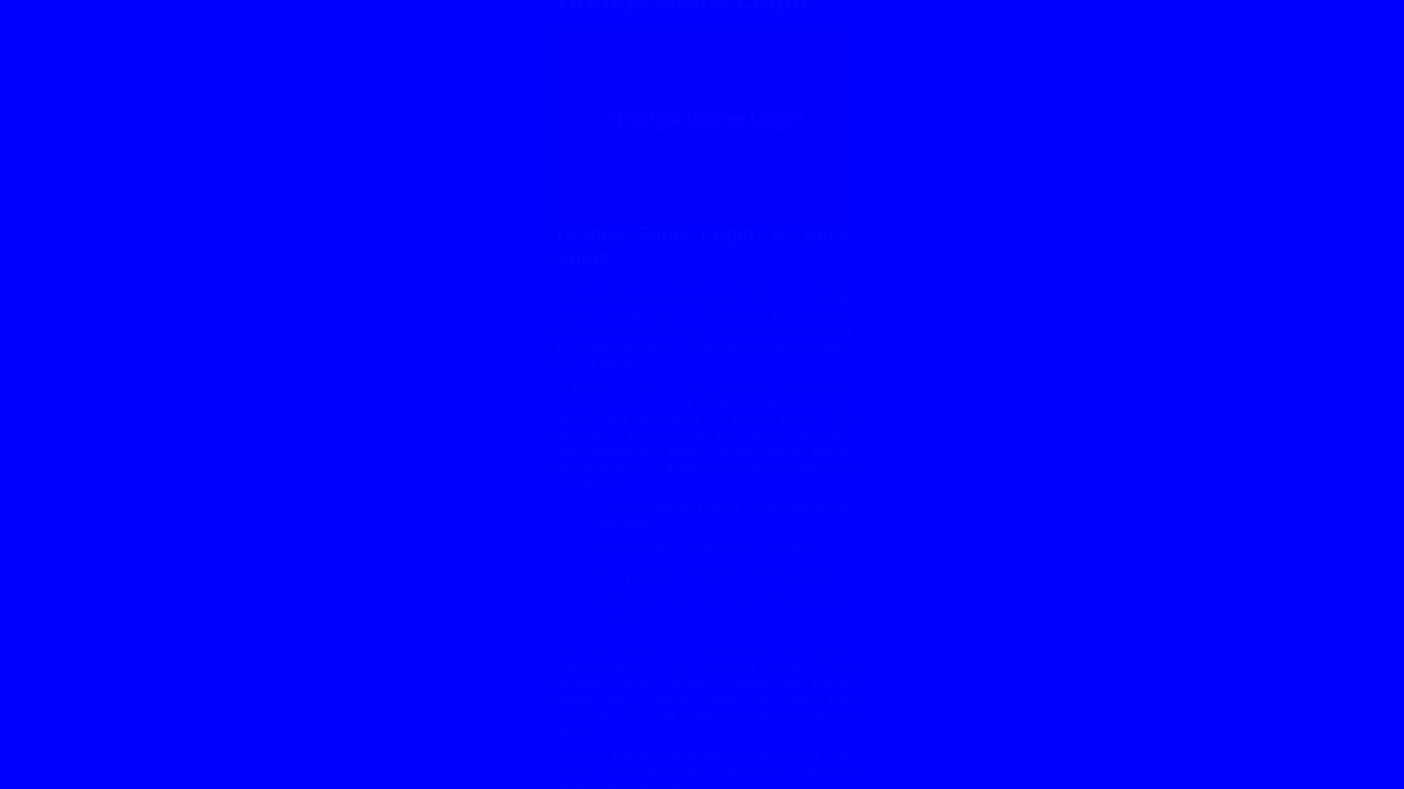 Screenshot of tirangagame.easybhulekh.in captured during the scan