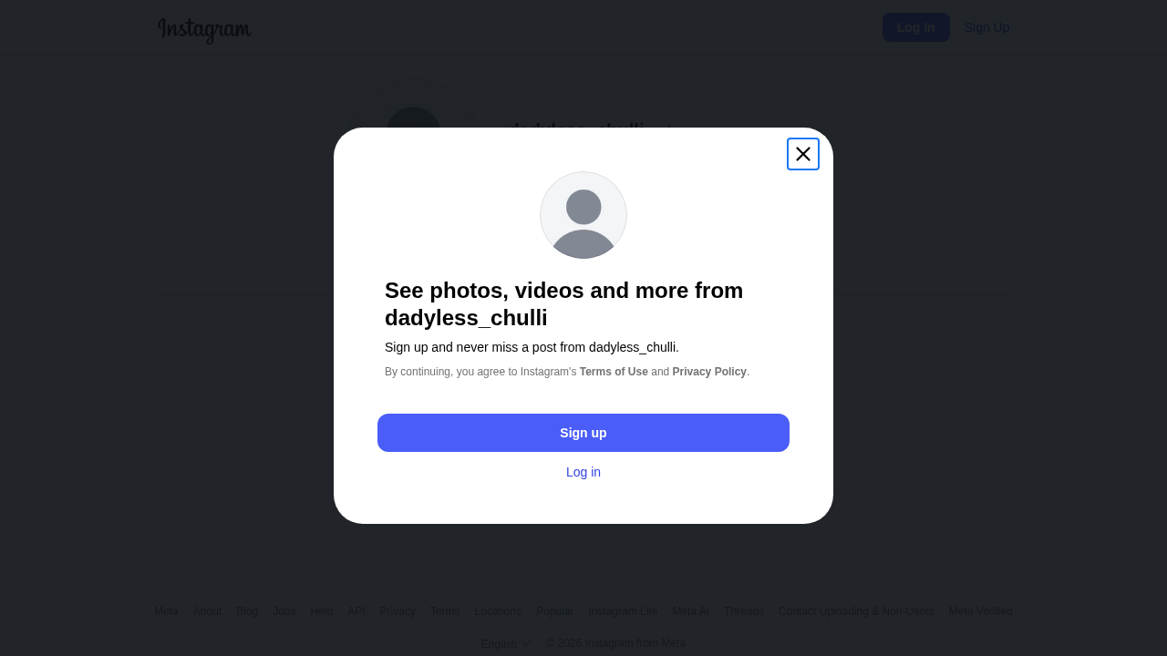 Screenshot of www.instagram.com
