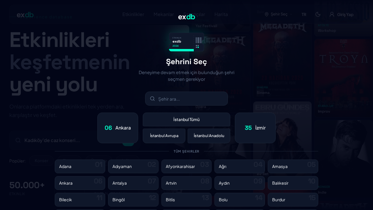 Screenshot of exdb.io captured during the scan