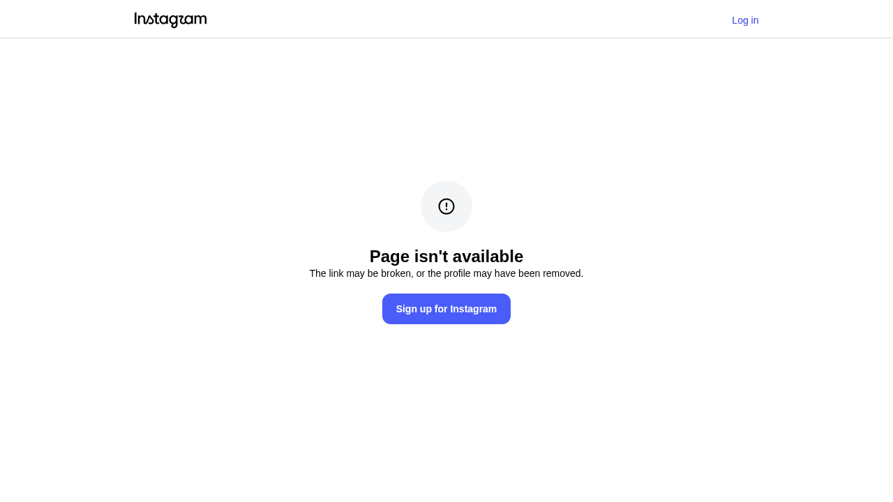 Screenshot of www.instagram.com captured during the scan