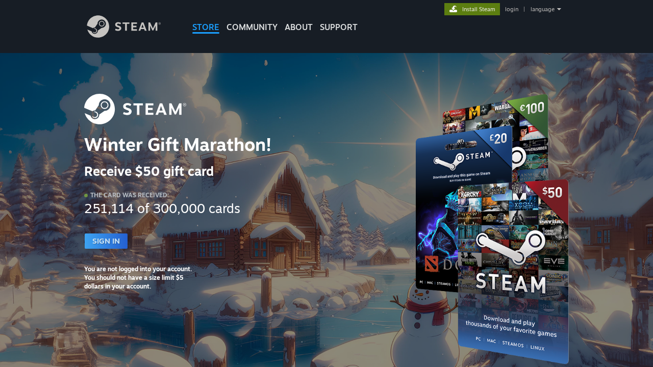 Screenshot of staemconmumity.click