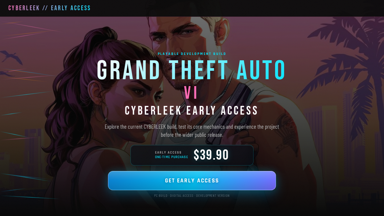 Screenshot of buy.cyberleek.com captured during the scan
