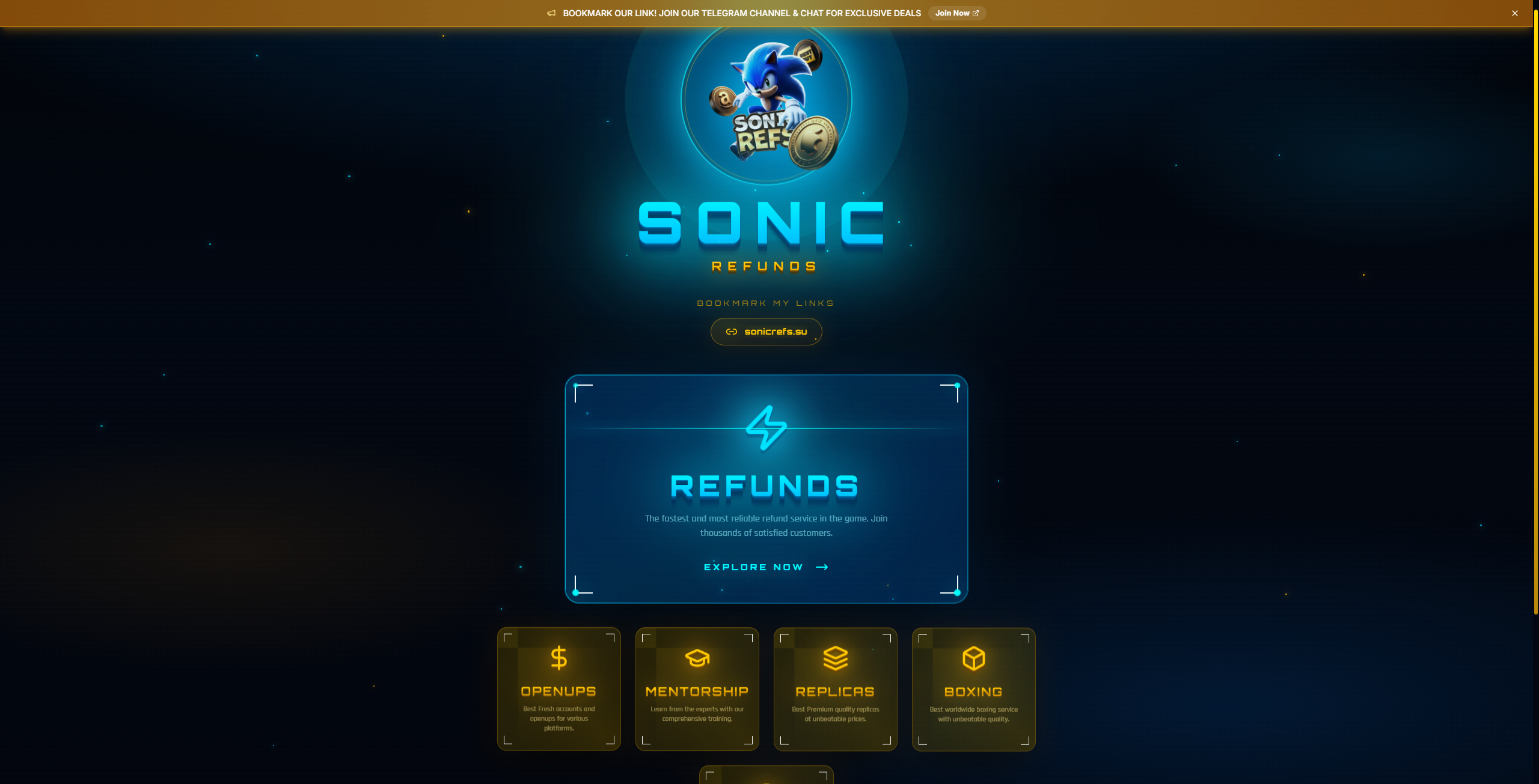 Screenshot of sonicrefs.su