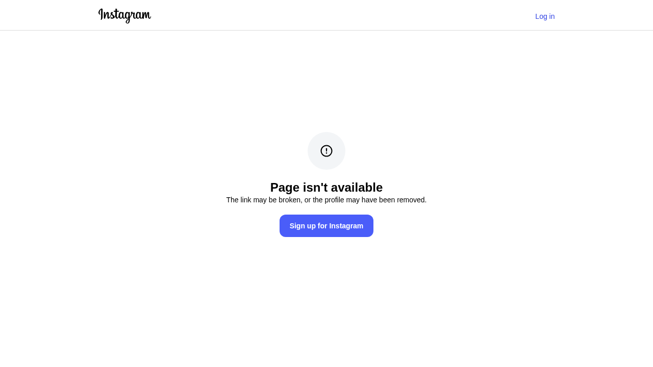 Screenshot of www.instagram.com captured during the scan
