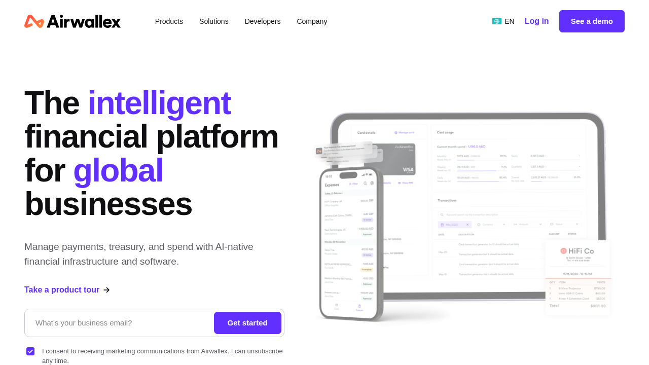 Screenshot of airwallex.tqclaboratorio.com