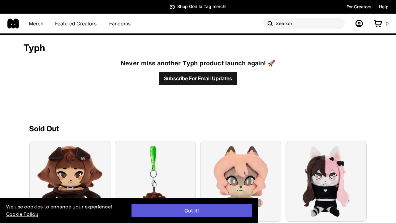 Screenshot of www.makeship.com captured during the scan