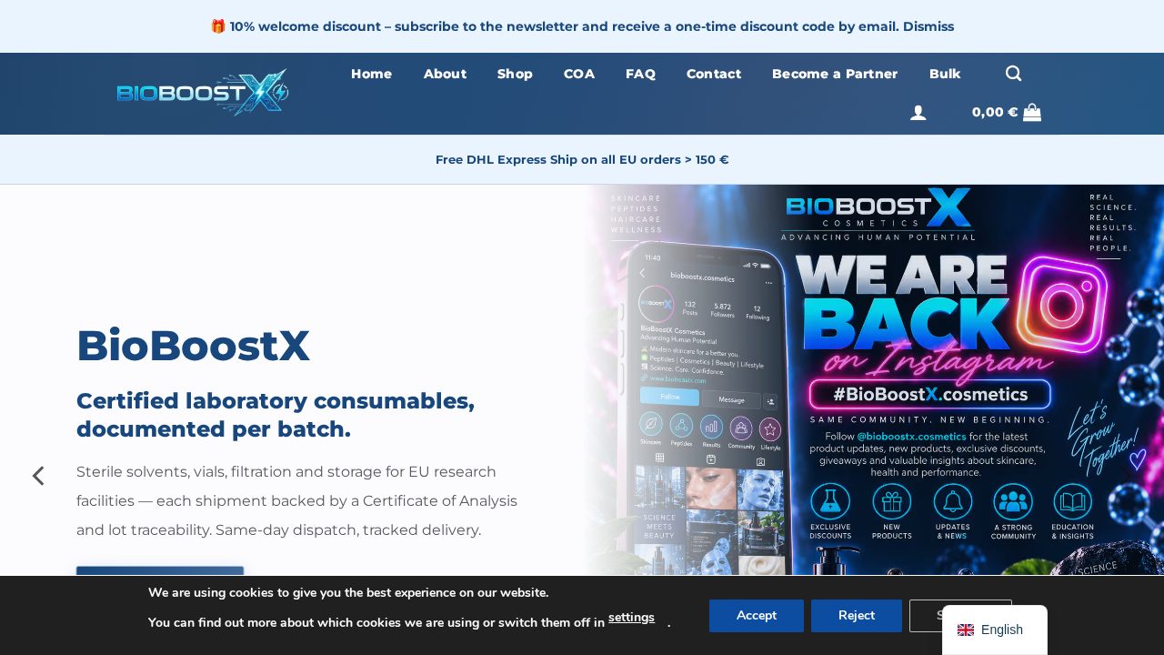 Screenshot of bioboostx.com captured during the scan
