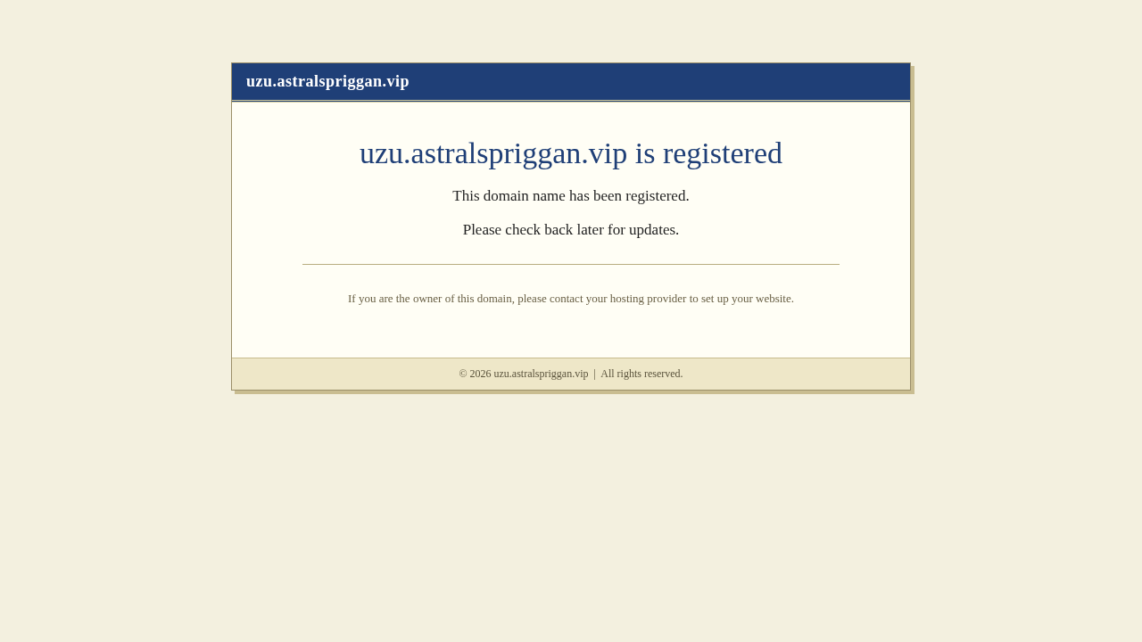 Screenshot of uzu.astralspriggan.vip