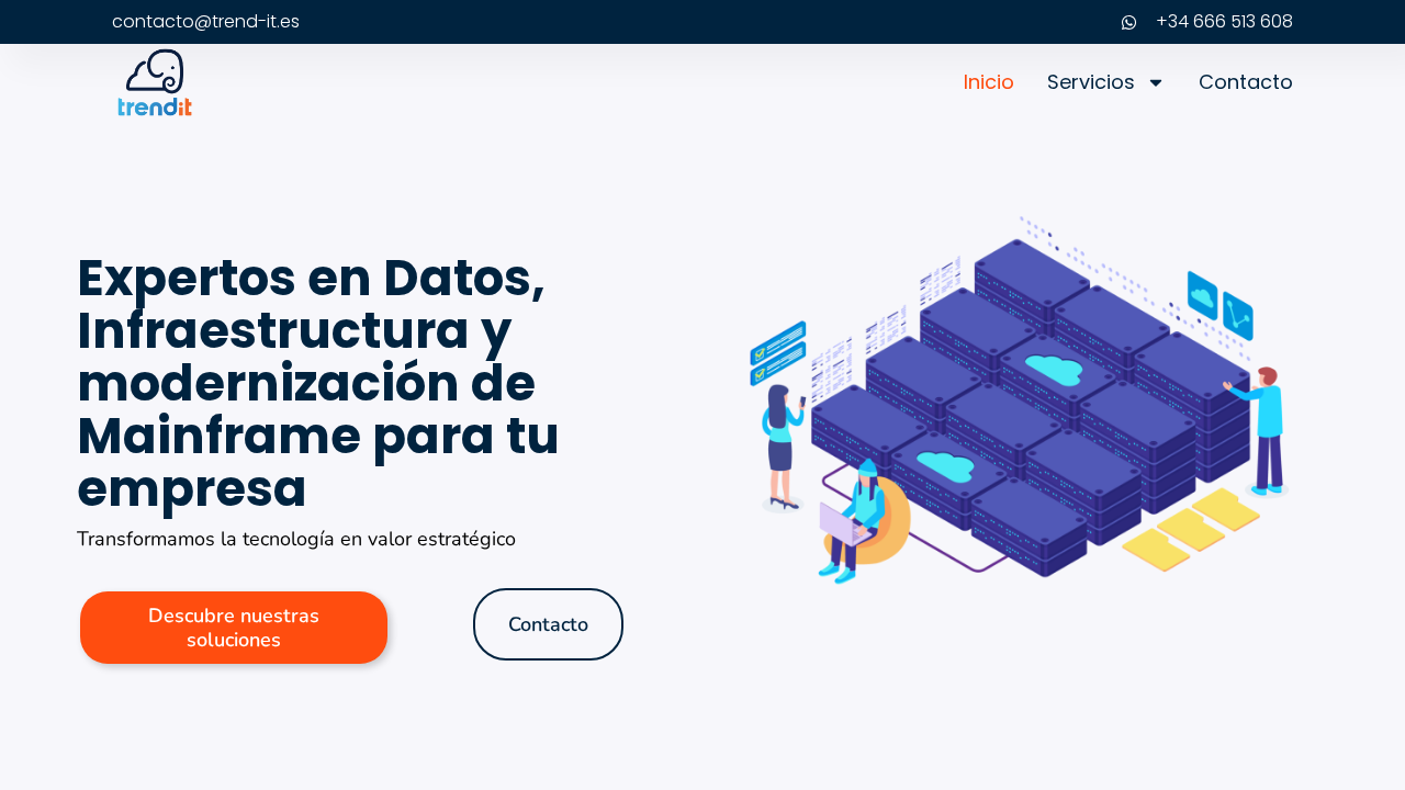 Screenshot of trend-it.es