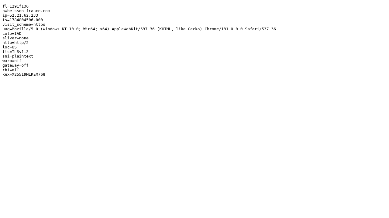 Screenshot of betsson-france.com captured during the scan