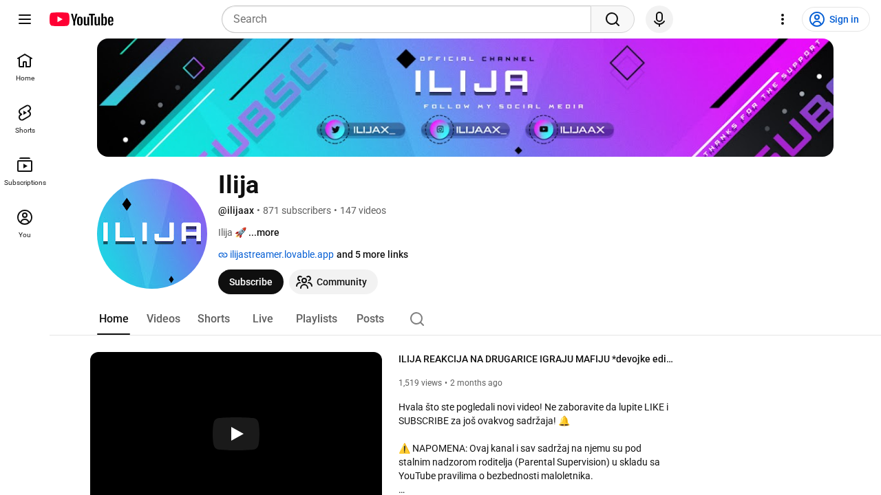Screenshot of www.youtube.com