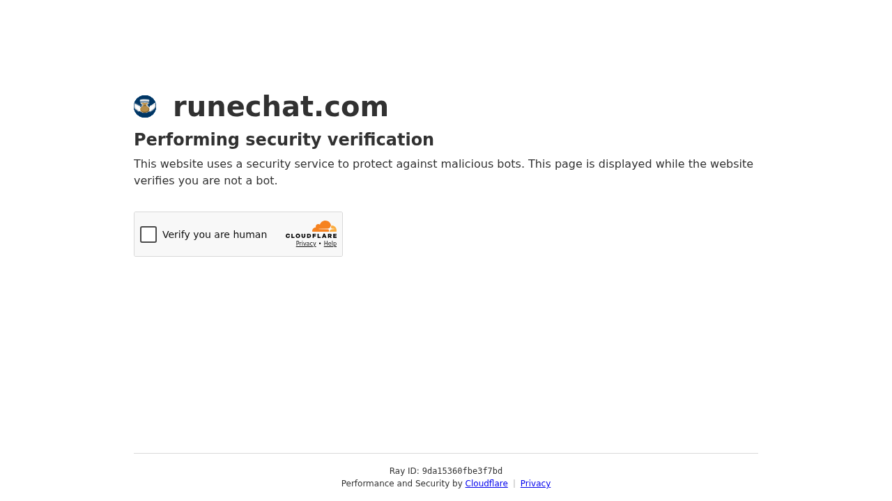 Screenshot of runechat.com