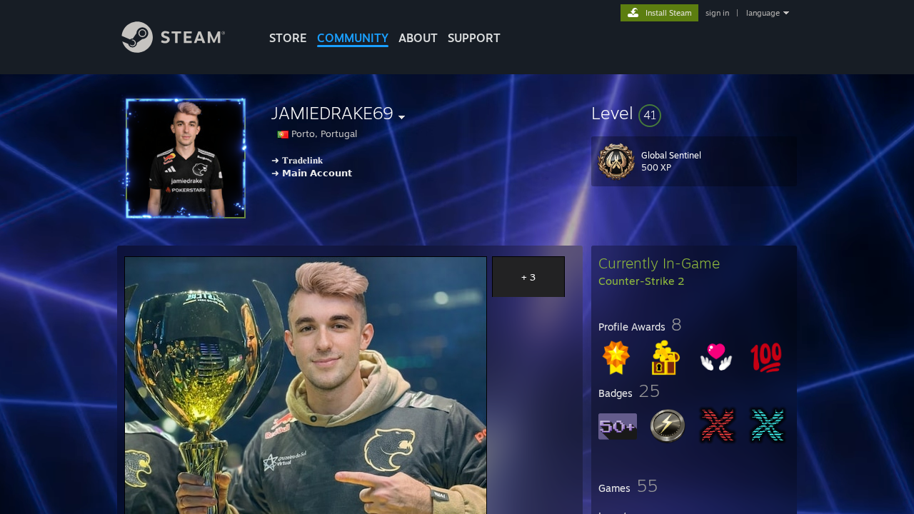 Screenshot of steamcommunity.com